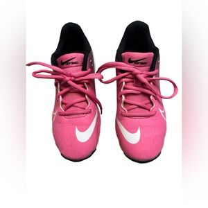 Nike Pink and White Softball Cleats